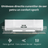 Deflector Aer Conditionat HASEPE, Reglabil 53–95 cm, Transparent, Protectie impotriva Curentului de Aer, Montaj Fara Gaurire, Universal - HASEPE