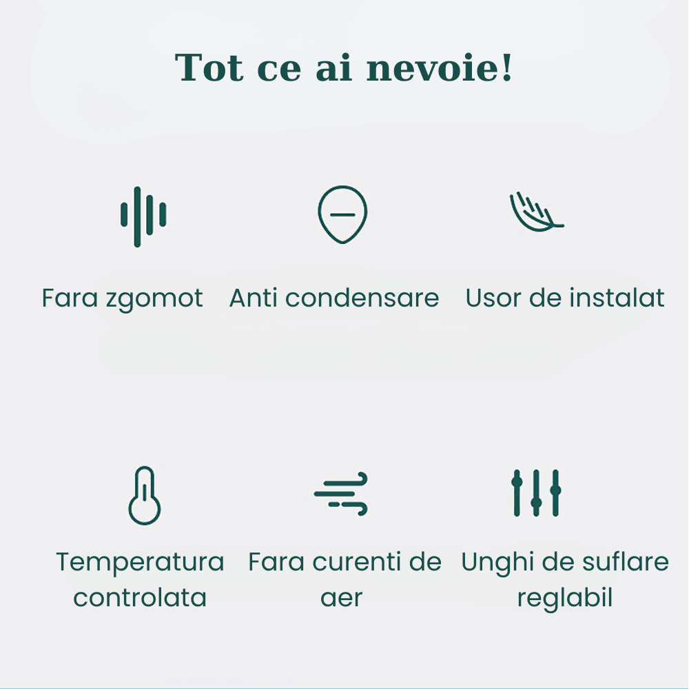 Deflector Aer Conditionat HASEPE, Reglabil 53–95 cm, Transparent, Protectie impotriva Curentului de Aer, Montaj Fara Gaurire, Universal - HASEPE