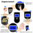 Etilotest Digital HASEPE, Afisaj LCD, Calibrare Automata, Alcoolmetru cu Analiza Rapida, Avertizare Sonora, 5 Mustiucuri Incluse, Portabil, Negru - HASEPE