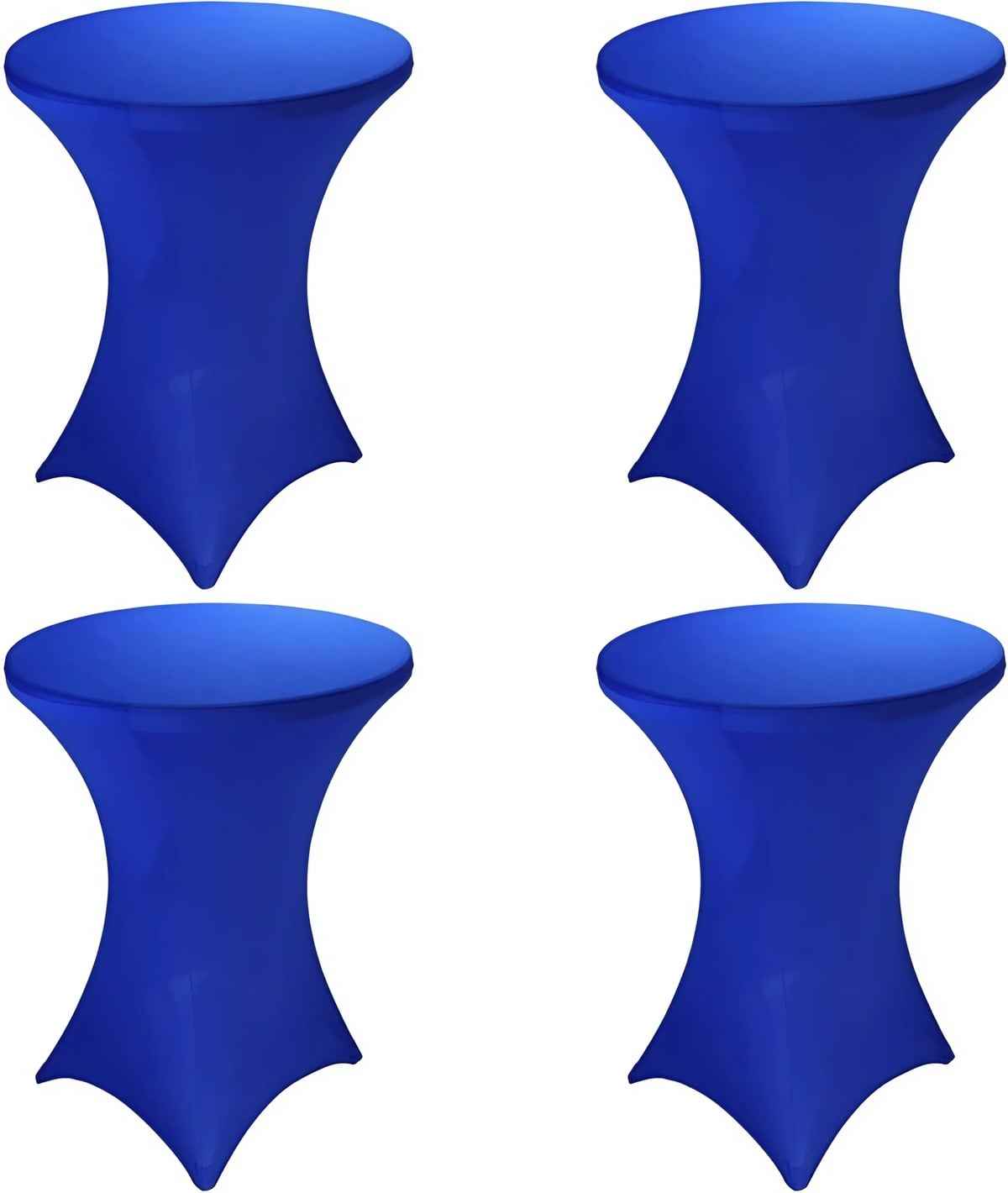 Husa Masa Cocktail Elastica HASEPE, Eleganta si Protectie pentru Evenimente Reusite, Albastru
