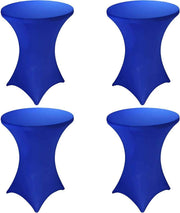 Husa Masa Cocktail Elastica HASEPE, Eleganta si Protectie pentru Evenimente Reusite, Albastru