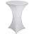 Husa Masa Cocktail HASEPE, Fata de Masa Elastica, Husa Masa Evenimente, Protectie si Decor Elegant, Diametru 75 - 85 cm, Inaltime 110 - 120 cm, Alb - HASEPE