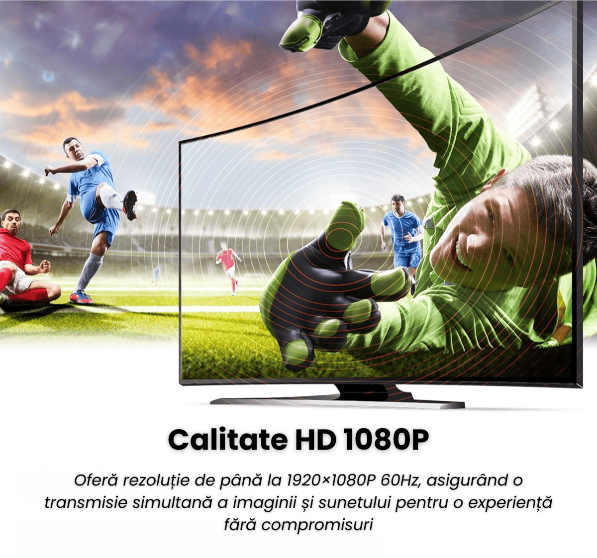 Kit Extensie HDMI Wireless 150m HASEPE, Transmițător și Receptor Full HD 1080p, Plug & Play, Dual Band 2.4G/5G, Alimentare USB 5V, Compatibil Laptop, TV, Monitor, Proiector - HASEPE