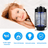 Lampa UV Anti Insecte HASEPE, Aparat Anti Tantari, Muste si Musculite, Capcana Electrica Silentioasa cu Radiatie 360°, Consum Redus, Interior Exterior, Negru, 11x25 cm - HASEPE