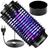 Lampa UV Anti Insecte HASEPE, Aparat Anti Tantari, Muste si Musculite, Capcana Electrica Silentioasa cu Radiatie 360°, Consum Redus, Interior Exterior, Negru, 11x25 cm - HASEPE