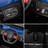 Masina Electrica Copii Off - Road HASEPE, 12V, Tractiune Fata - Spate, Muzica si Claxon, Scaun Confortabil, Varsta 9 Luni - 3 Ani, Viteza 3 km/h, 110x65x67 cm, Negru/Albastru - HASEPE
