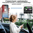 Modulator CarPlay Wireless HASEPE, USB/USB - C, Reconectare Automata, Siri, GPS Online, Muzica si Mesaje, Compatibil iOS 10+, Conexiune WiFi 5GHz, Design Compact Negru - HASEPE