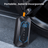 Pompa Aer Auto Electrica HASEPE2, Compresor Portabil 150 PSI (10.3 bar), Afisaj Digital LCD, Umflare Rapida 70L/min, Baterie 5400 mAh, Incarcare Telefon, Lanterna LED, Reincarcare USB/Priza Auto, Negr - HASEPE