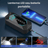 Pompa Aer Auto Electrica HASEPE2, Compresor Portabil 150 PSI (10.3 bar), Afisaj Digital LCD, Umflare Rapida 70L/min, Baterie 5400 mAh, Incarcare Telefon, Lanterna LED, Reincarcare USB/Priza Auto, Negr - HASEPE