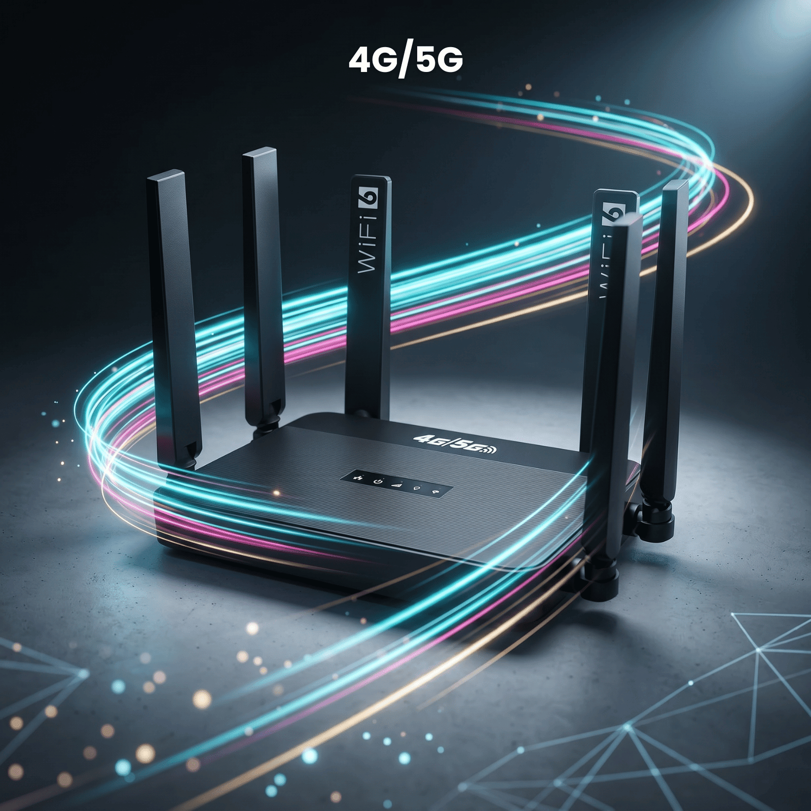 Router Wireless HASEPE® 5G 4G LTE WiFi 6 Cu Slot SIM, Router Wireless Dual Band AX, Router Wireless Portabil Cu Baterie Integrata, 1WAN 3LAN, 32 Dispozitive Conectate, Antene High Gain Detasabile, Vit - HASEPE