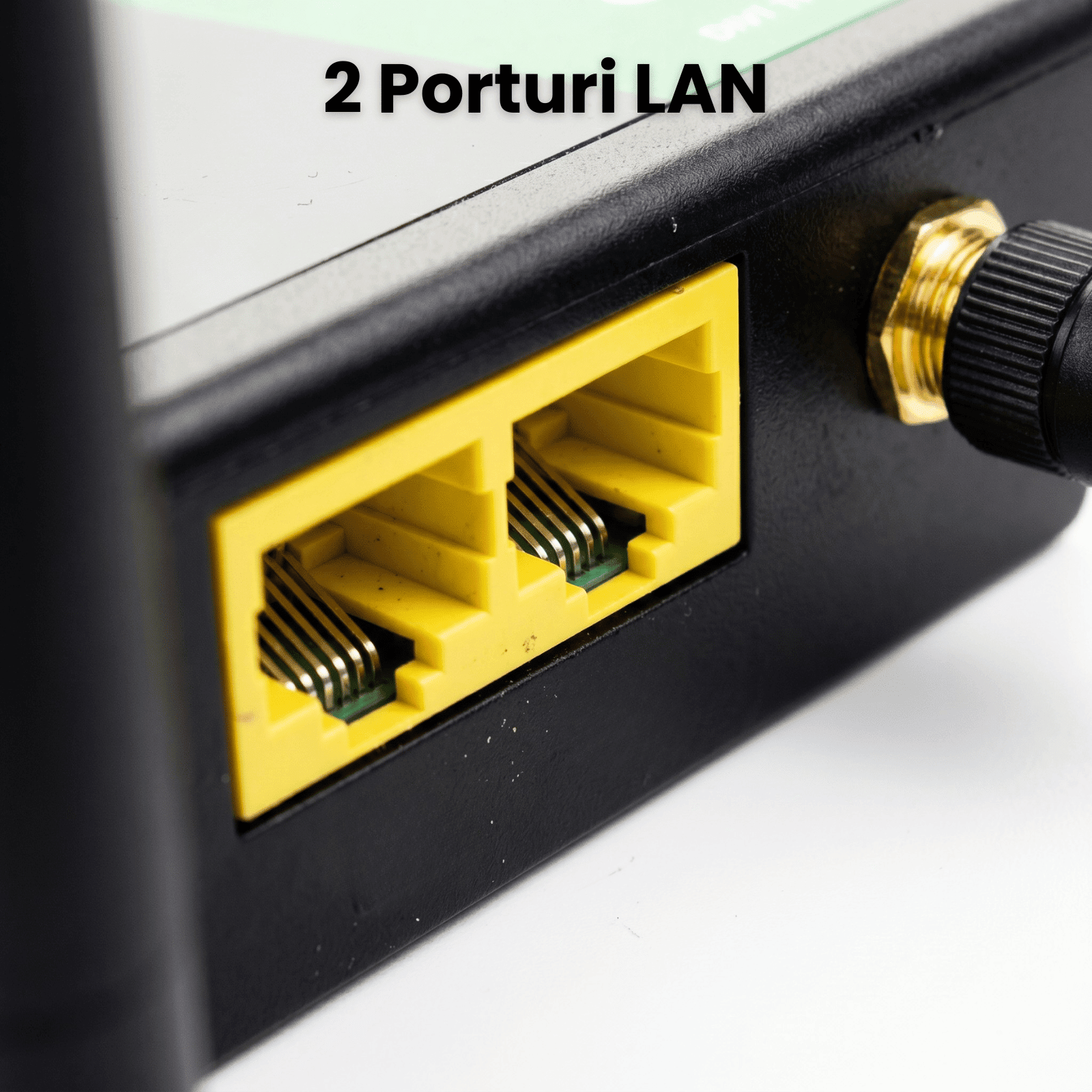 Router Wireless 4G LTE HASEPE® Exterior CPE 300Mbps, Router Wireless Cu Slot SIM, Router Wireless Cu 2 Porturi LAN, Antene Duale, Plug And Play,, Router Wireless Pentru Casa Birou Exterior - HASEPE