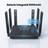 Router Wireless HASEPE® 5G 4G LTE WiFi 6 Cu Slot SIM, Router Wireless Dual Band AX, Router Wireless Portabil Cu Baterie Integrata, 1WAN 3LAN, 32 Dispozitive Conectate, Antene High Gain Detasabile, Vit - HASEPE