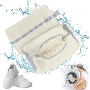 Sac Spalat Incaltaminte HASEPE pentru Masina de Spalat, Protectie Pantofi, Alb