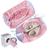 Sac Spalat Incaltaminte HASEPE pentru Masina de Spalat, Protectie Pantofi, Fibra Moale, Material Rezistent, Fermoar Premium, 39x19 cm, Roz - HASEPE