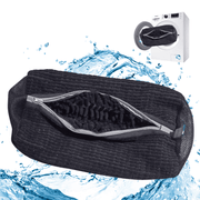 Sac Spalat Incaltaminte HASEPE pentru Masina de Spalat, Protectie Pantofi, Negru