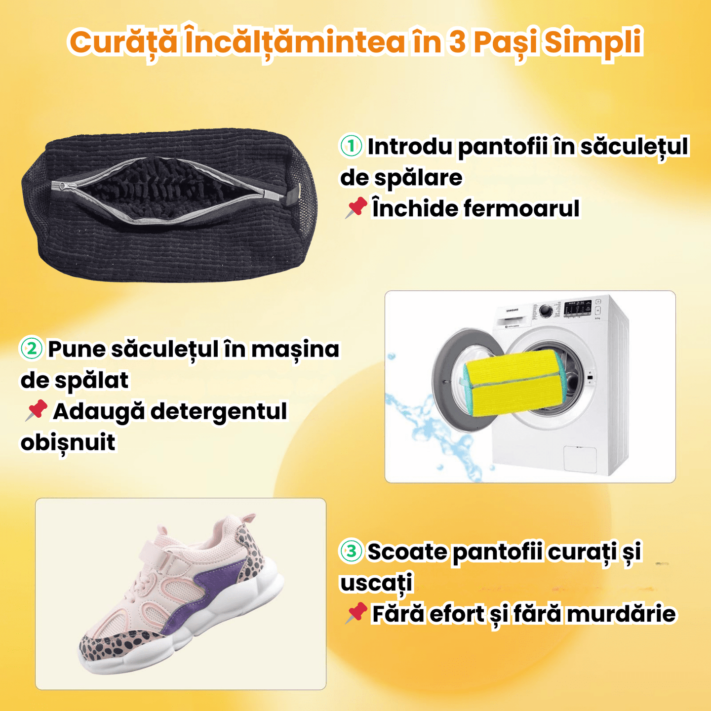Sac Spalat Incaltaminte HASEPE pentru Masina de Spalat, Protectie Pantofi, Fibra Moale, Material Rezistent, Fermoar Premium, 39x19 cm, Gri - HASEPE