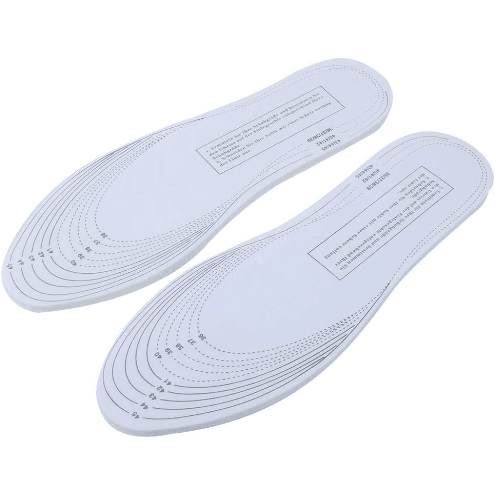 Set 2 Branturi Ortopedice HASEPE, Spuma cu Memorie, Marime Ajustabila 36 - 45, Unisex, Confort pentru Picioare Obosite, Absorbtie Transpiratie si Amortizare Socuri - HASEPE
