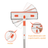 Stergator Geamuri Telescopic Multifunctional HASEPE, Maner Extensibil 29–226 cm, Racleta Cauciuc, 2 Lavete Microfibra, Curatare Geamuri, Gresie, Faianta, Podea, Gri - HASEPE
